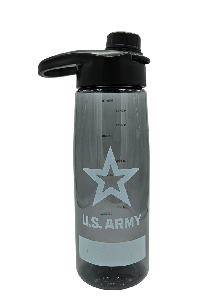 Basic Training Water Bottle-Army with Name Plate