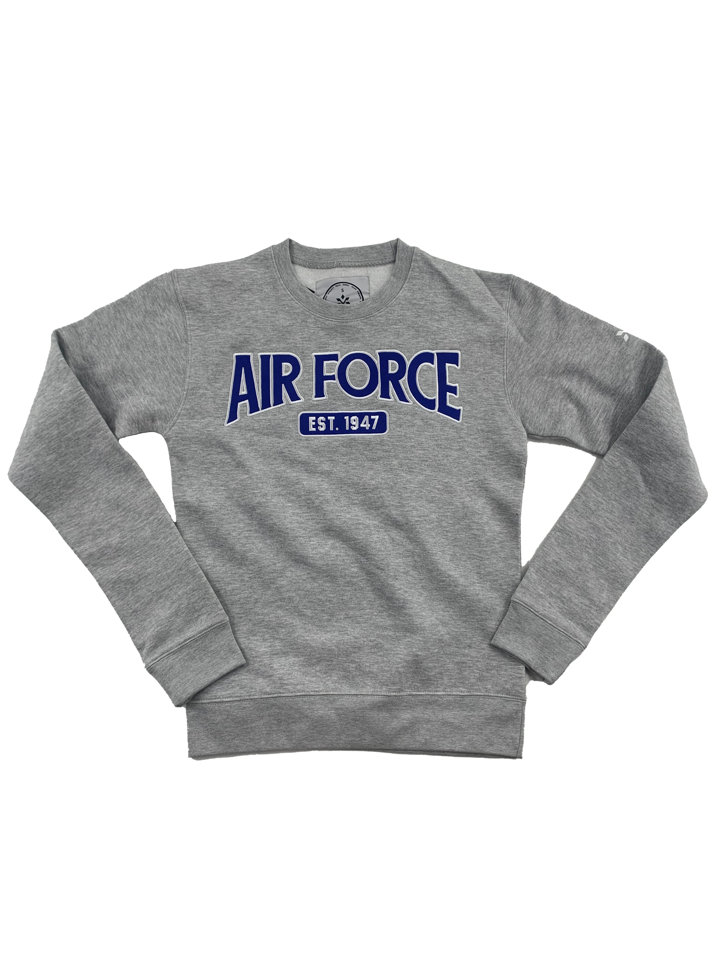United States Air Force Grey Premium Premium Tackle Twill Crewneck