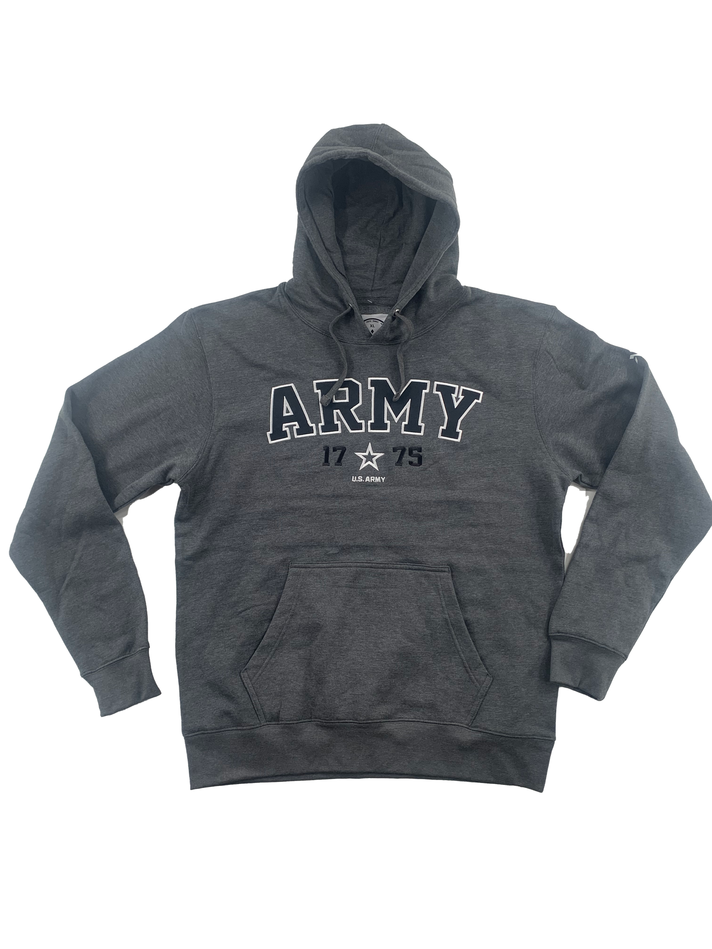 United States Army Charcoal Premium Tackle Twill Hoodie
