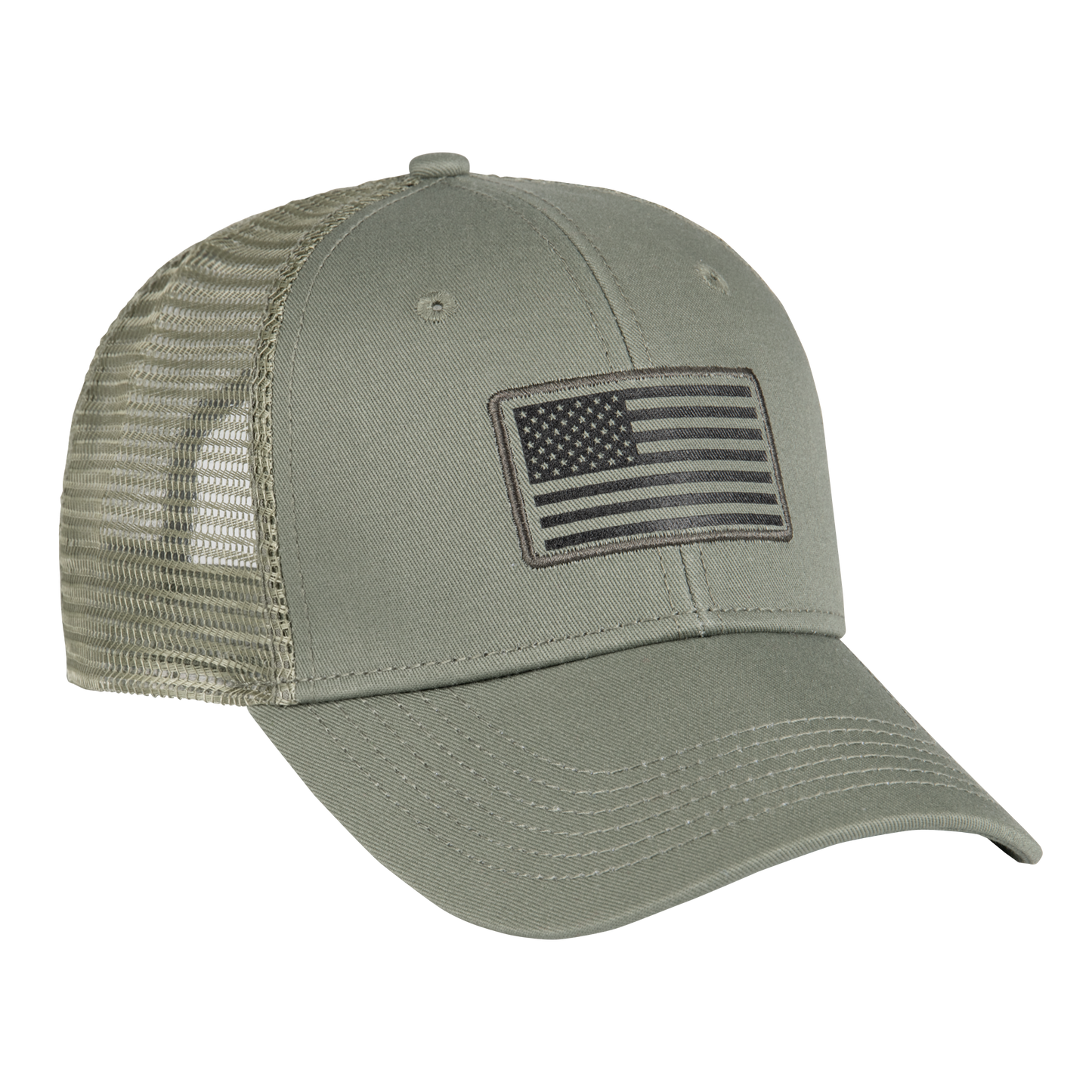 Veterans Apparel American Flag Trucker Cap