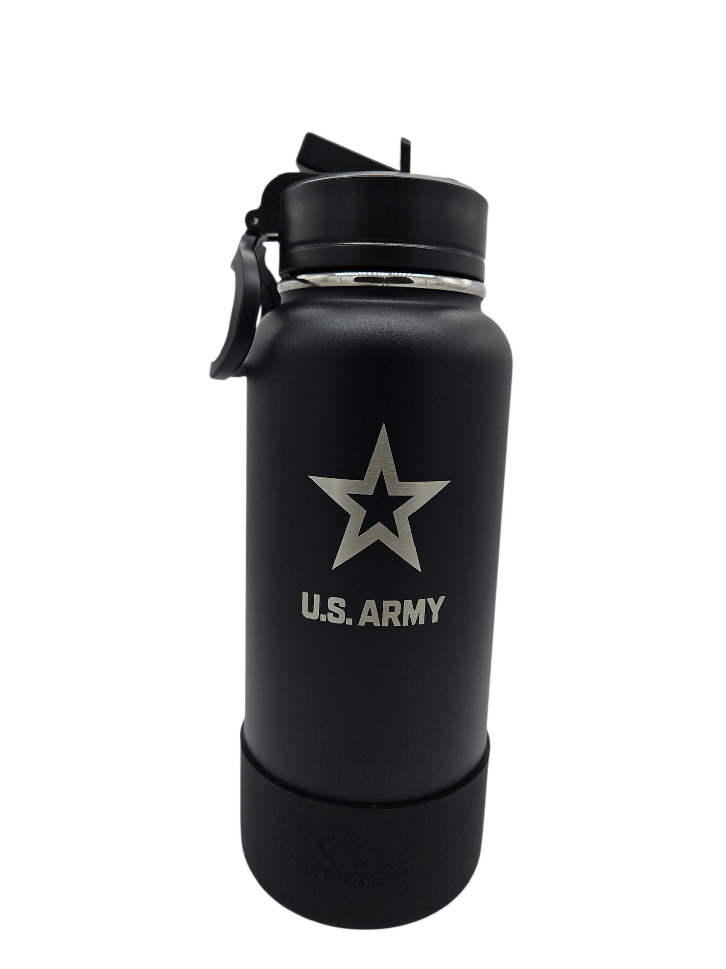 Army 32 oz Chug Sportboot bottle w/ matching lid & rubber boot