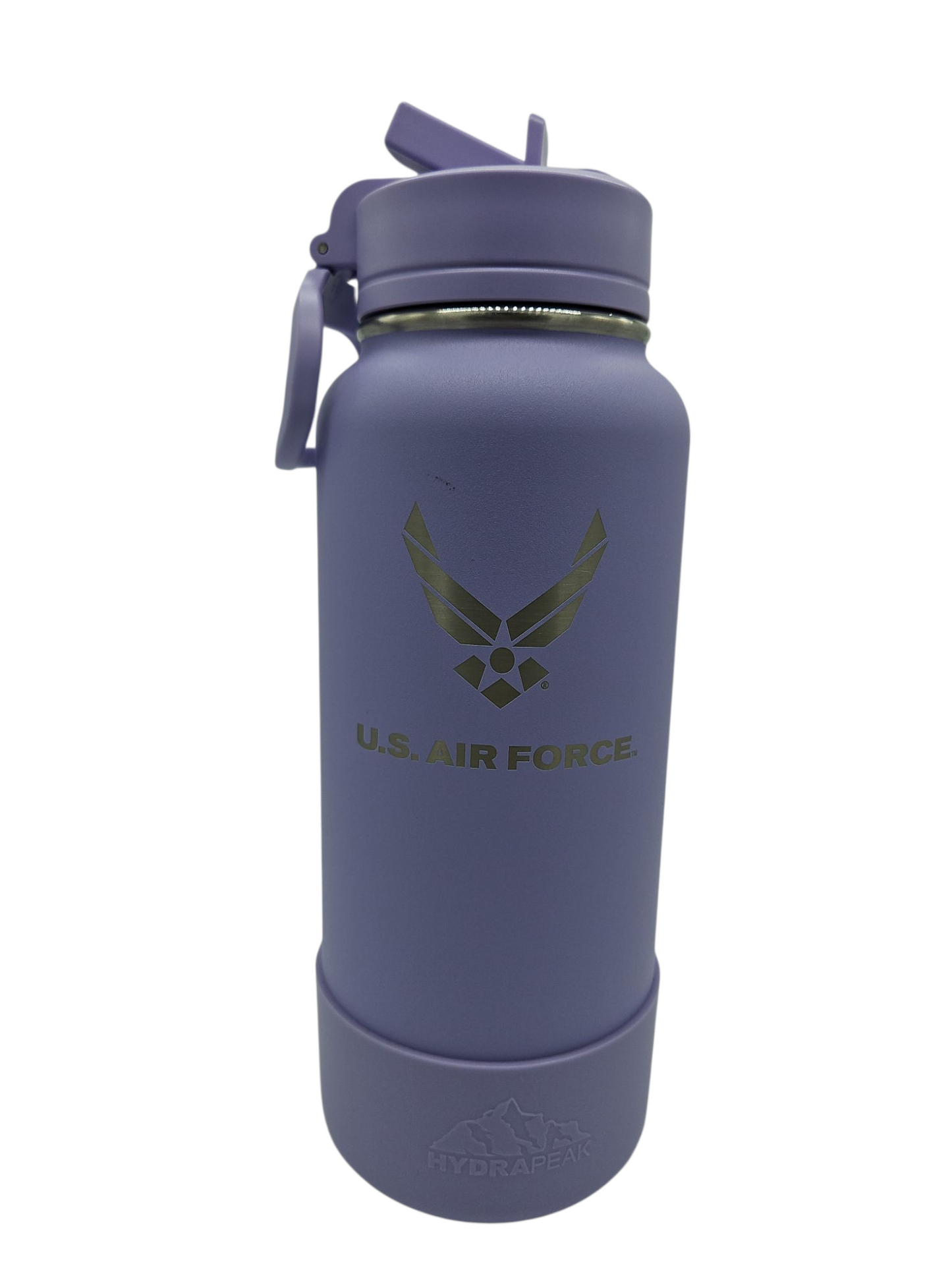 Air Force 32 oz Chug Sportboot bottle w/ matching lid & rubber boot