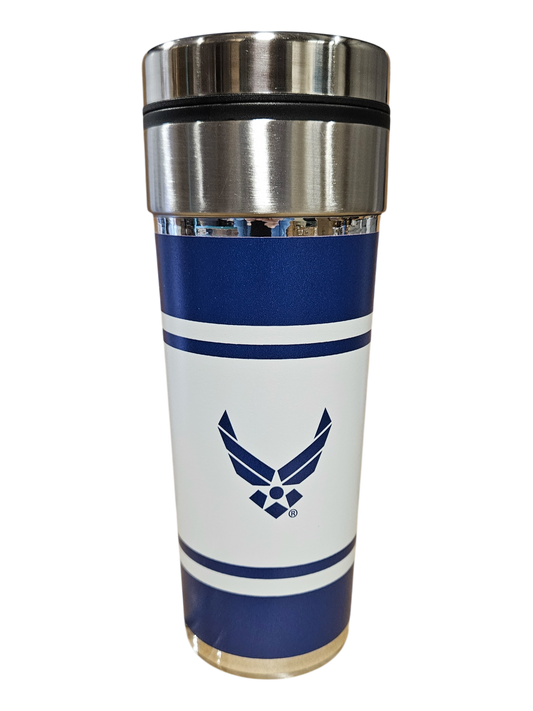 22oz Travel Tumbler - Air Force Retired