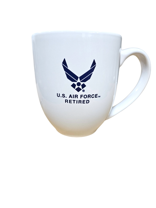 Bistro Mug U.S. Air Force Retired