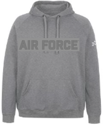 United States Air Force Premium Tackle Twill Hooded Sweatshirt - TT08-AF-Oxford