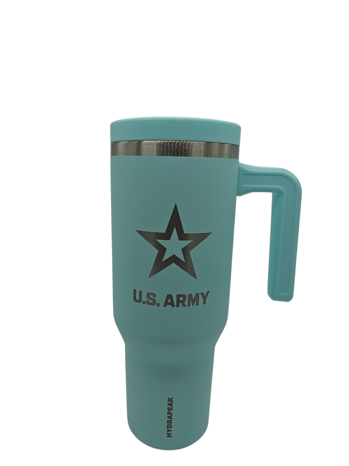 Army 40OZ Voyager Stainless Steel Tumbler w/ Handle and Straw