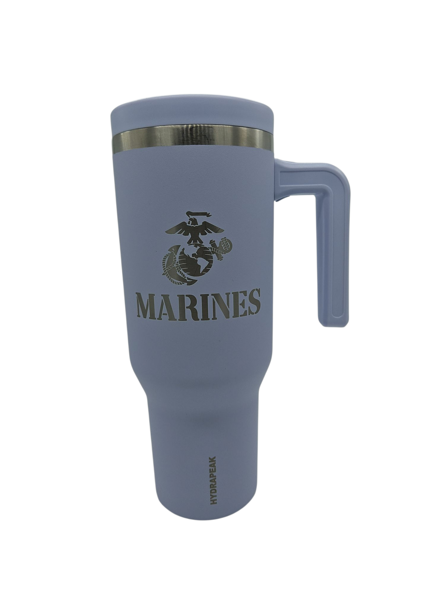 US Navy 40OZ Voyager Stainless Steel Tumbler w/ Handle and Straw