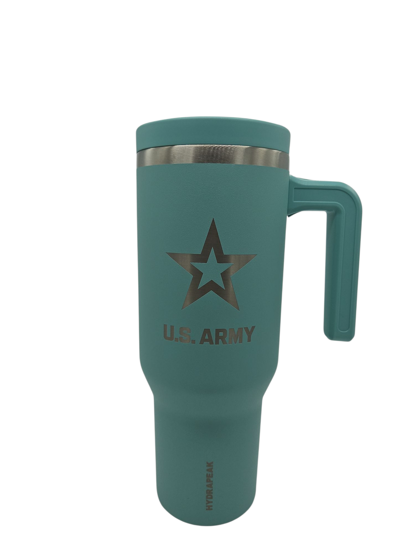 Army 40OZ Voyager Stainless Steel Tumbler w/ Handle and Straw