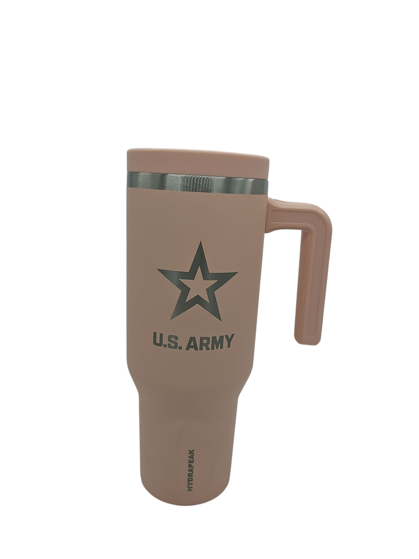 Army 40OZ Voyager Stainless Steel Tumbler w/ Handle and Straw