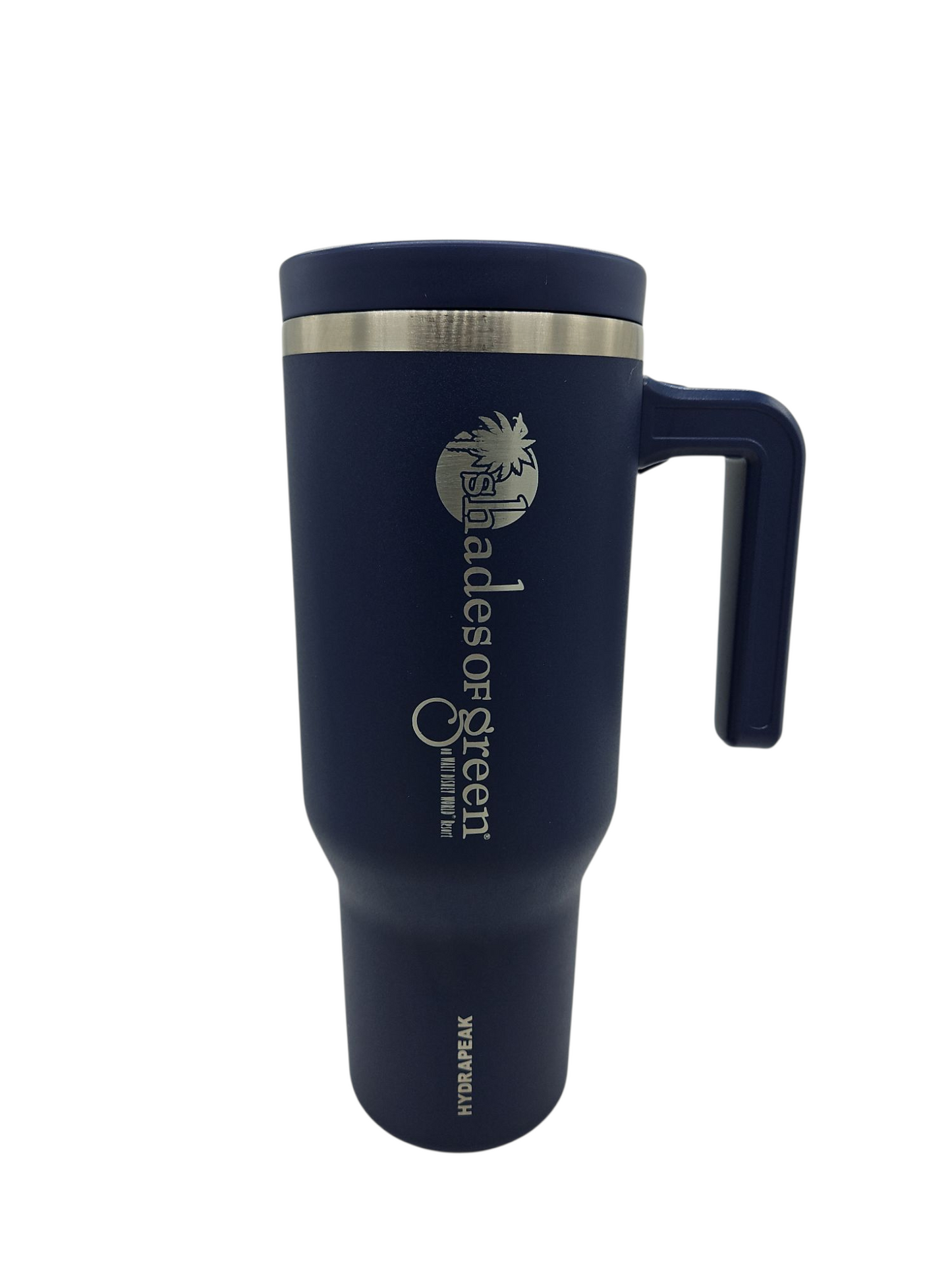 Shades of Green 40OZ Voyager Stainless Steel Tumbler w/ Handle and Straw