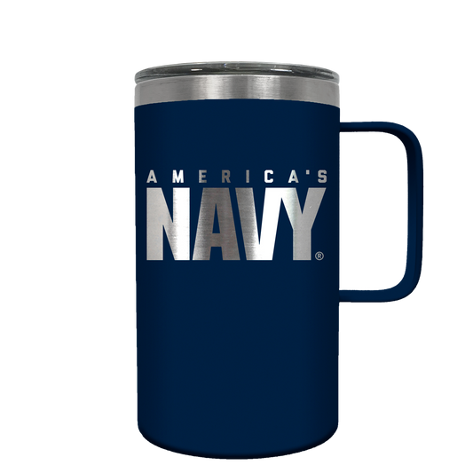 Hustle Coffee Mug U.S. Navy Navy Blue