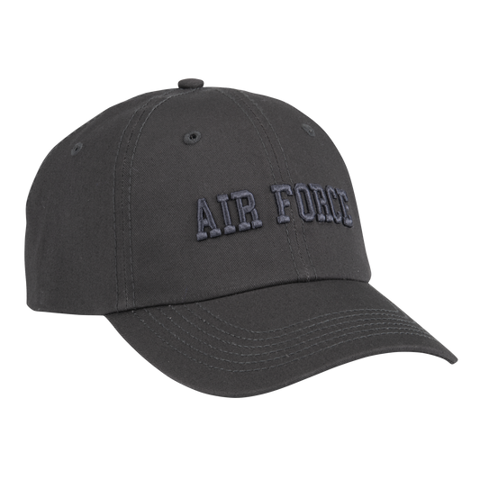 Black Twill Air Force Cap