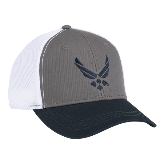 Air Force Cap with Mesh Back