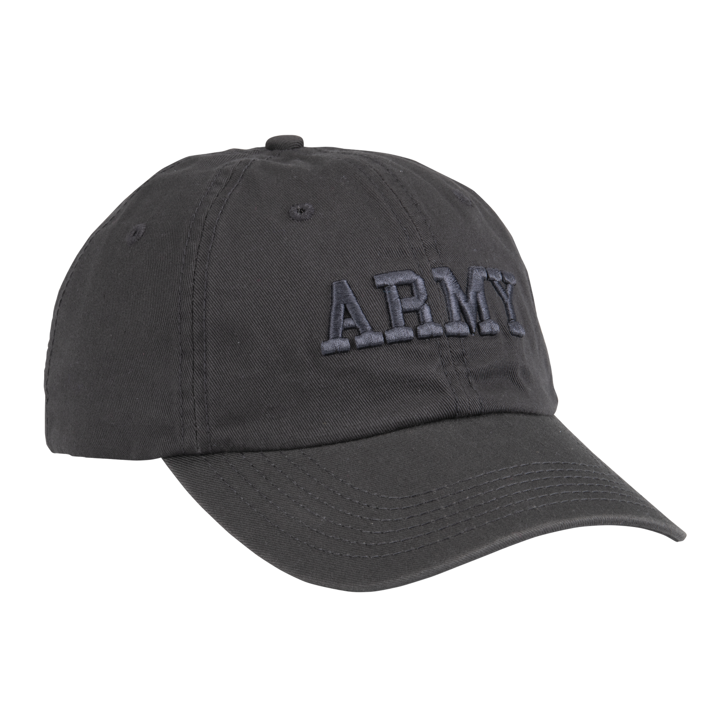 Black Twill Army Cap