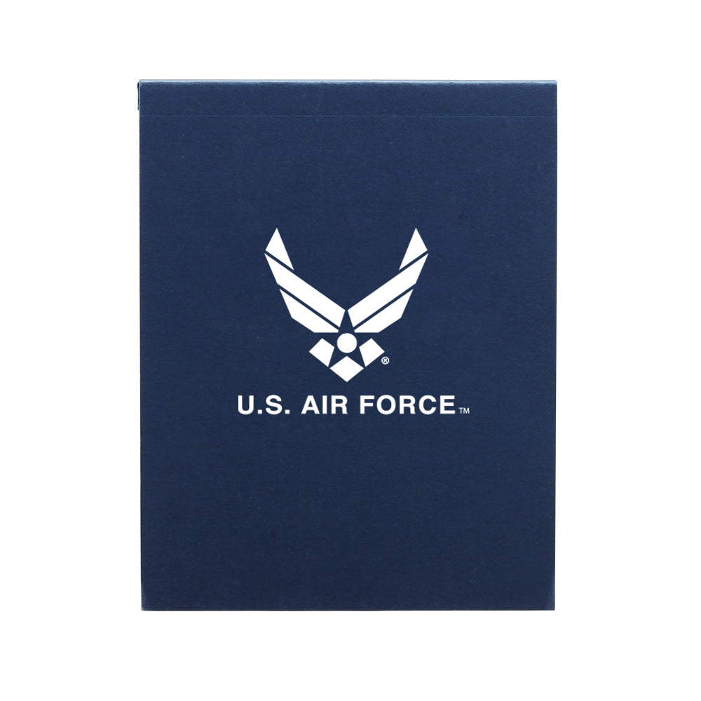 Pocket Notebook Blue with Air Force Logo