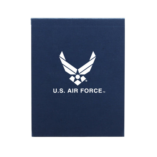 Pocket Notebook Blue with Air Force Logo