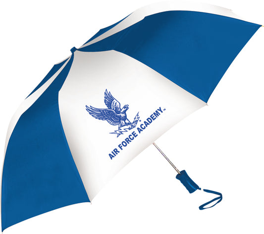 Two Tone Folding Umbrella - US Air Force Academy