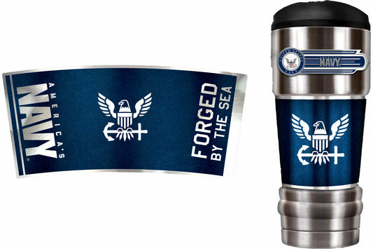 SMVP Stainless Steel Tumbler U.S. Navy Navy Blue