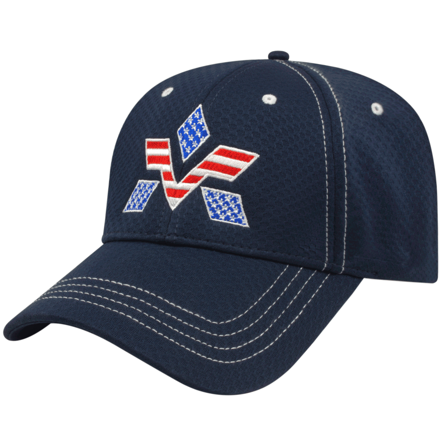 Veterans Apparel Navy Polyester Cap
